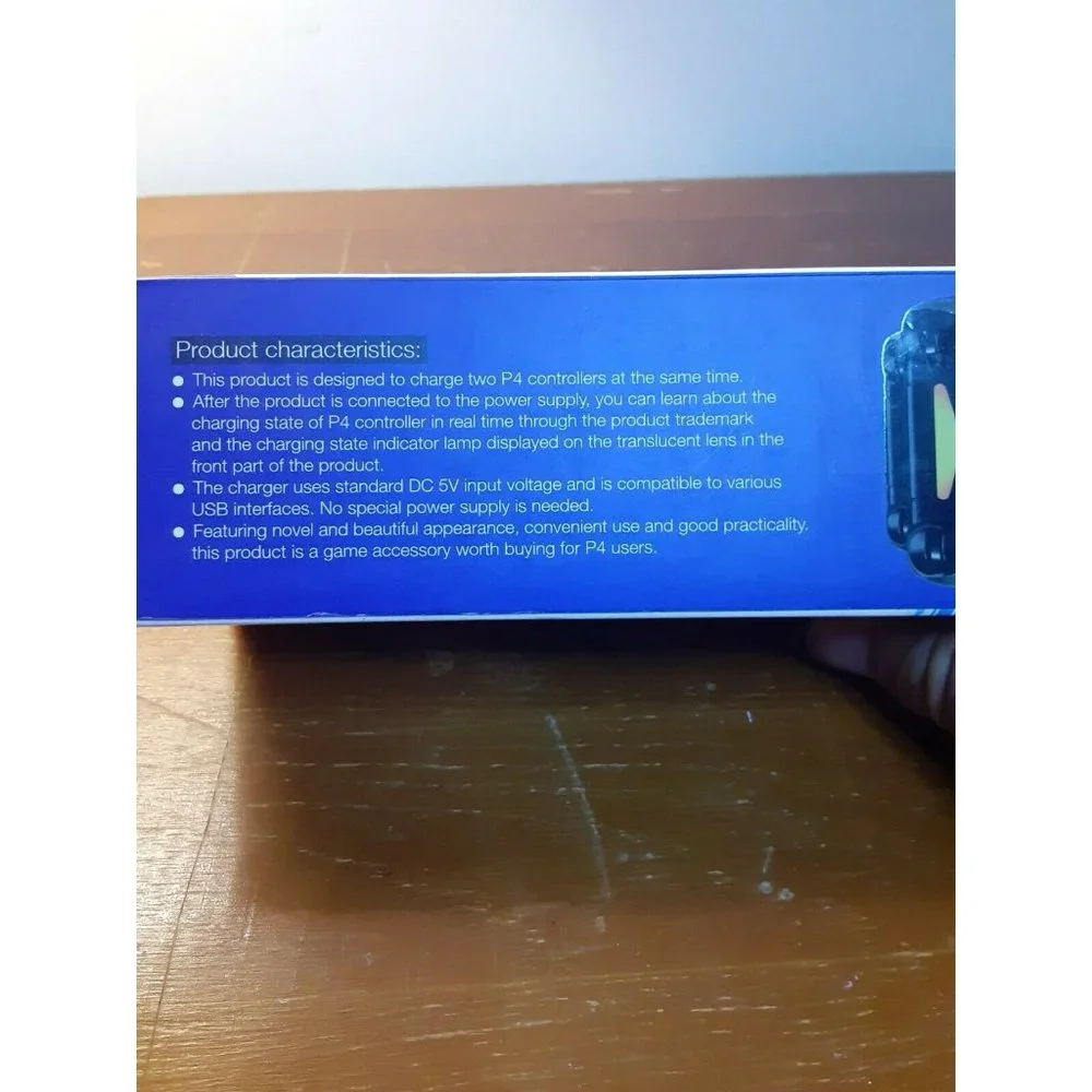 Dobe PS4 Wireless Controller Dual Charge Dock Station for PS4 Slim Pro NEW